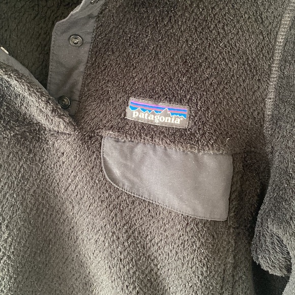 Patagonia Women’s Re-Tool half snap pullover fleece - black - M - Picture 4 of 7
